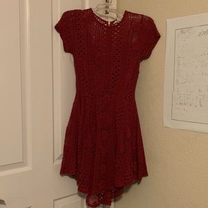 Red Casual Dress